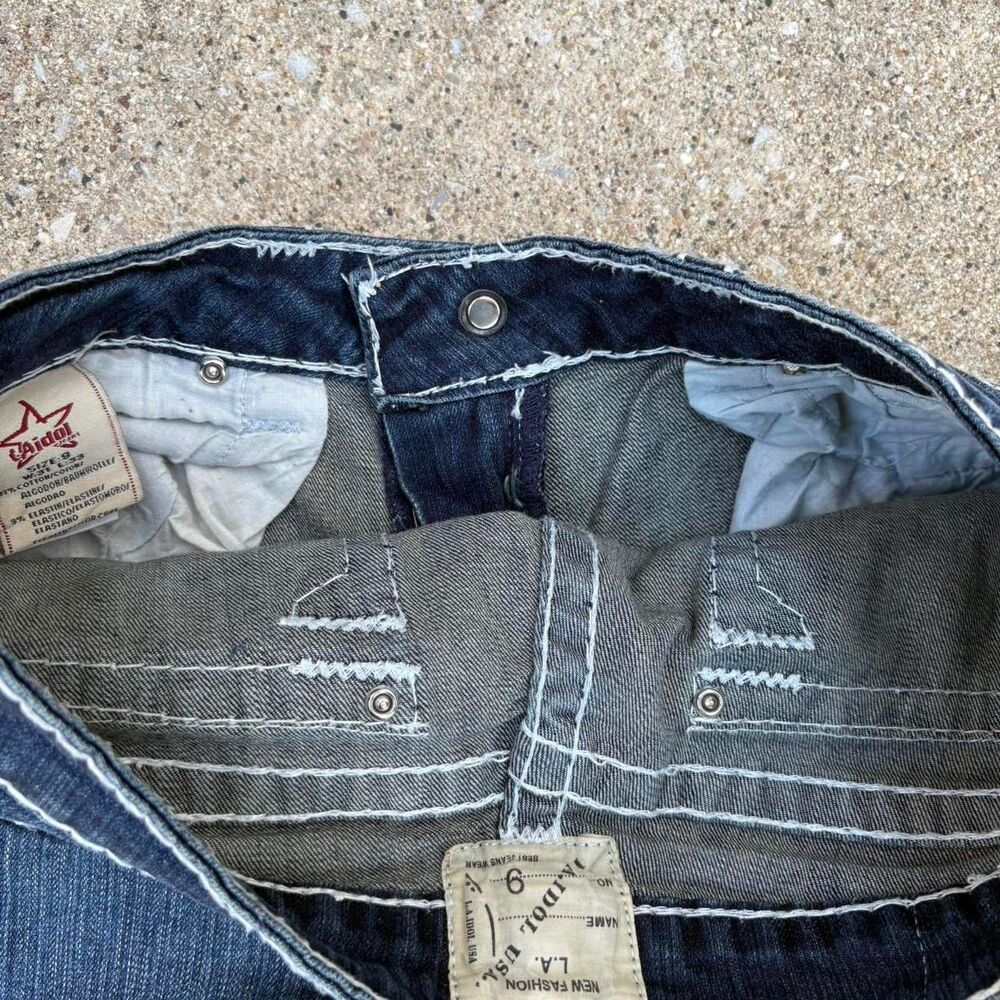 Women's Navy and Blue Jeans - Picture 8 of 8